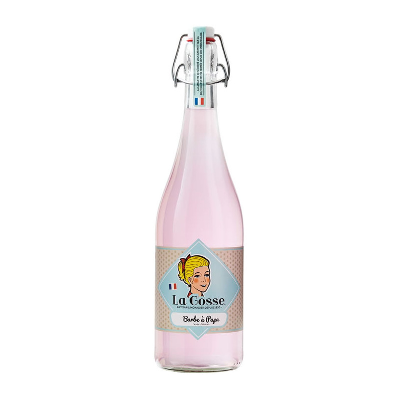 Limonade La Gosse - Barbe à Papa - 75cl - Boissons - Les Paniers en Nord