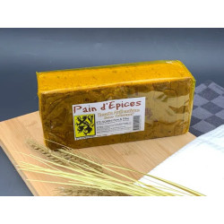 Pain d\'épices des Flandres - 500g - Plaisirs sucrés - Les Paniers en Nord